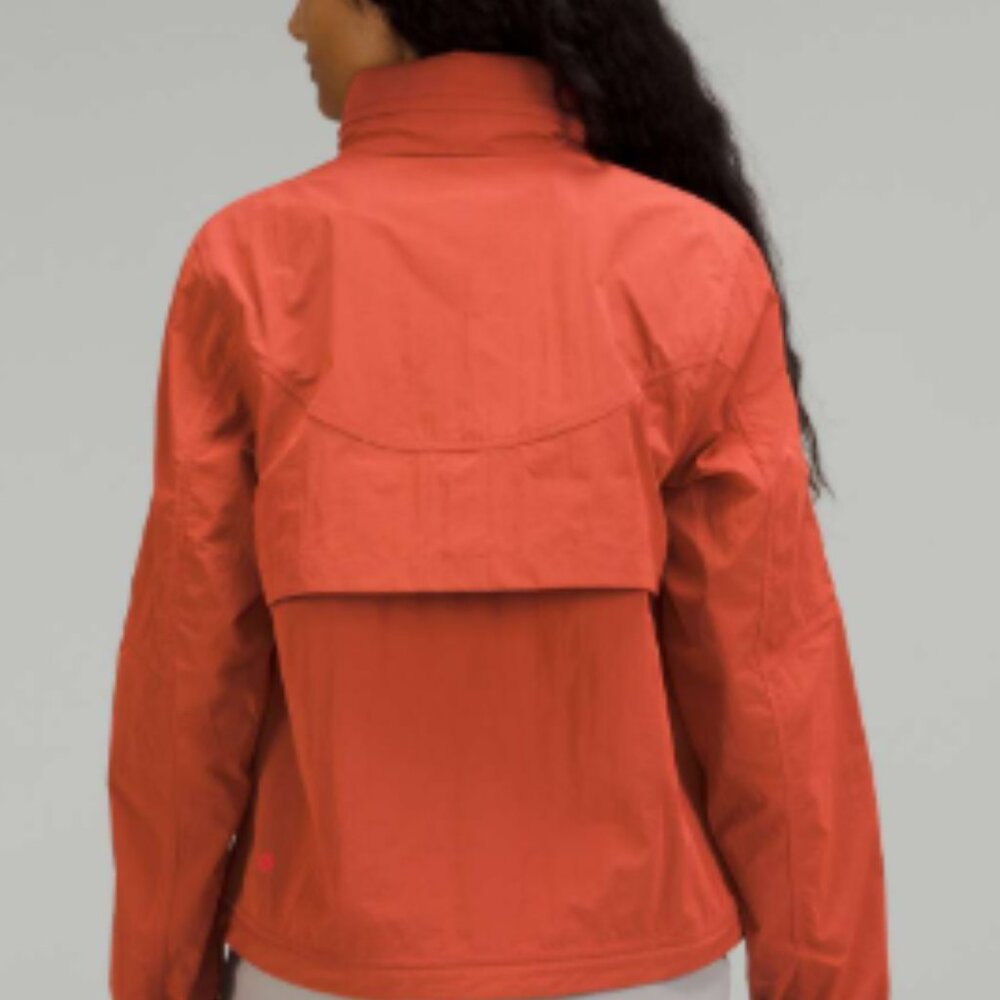 Lululemon Lightweight Hooded Jacket (Pale Raspberry) - Picture 3 of 12
